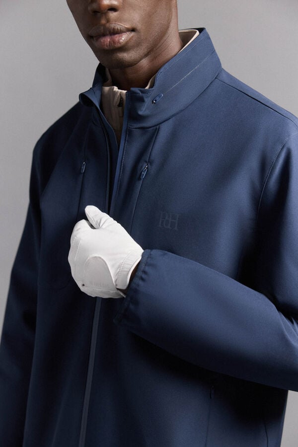 Pedro del Hierro Jaqueta de golfe simples Azul