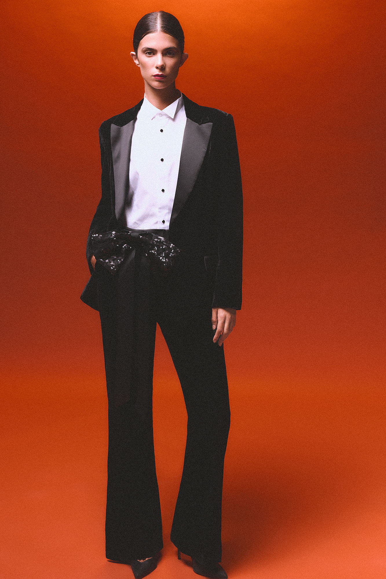 Pedro del Hierro Combined flare pants