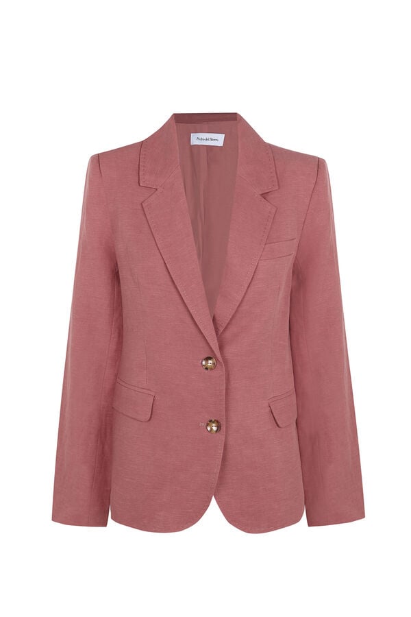 Pedro del Hierro Fitted blazer Pink