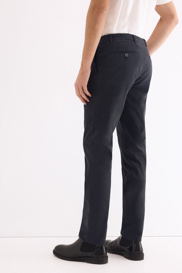 Pedro del Hierro Slim fit chinos Blue