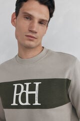 Pedro del Hierro Logo sweatshirt Green