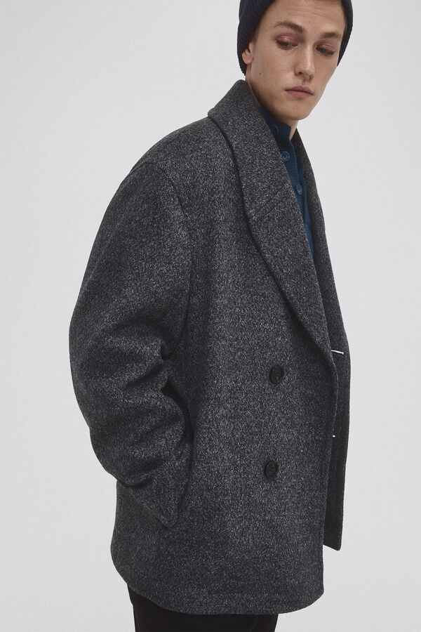 Pedro del Hierro Casaco cruzado Cizento