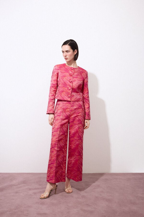 Pedro del Hierro Blazer dorada Rosa