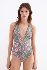 Pedro del Hierro Printed swimwear Pink