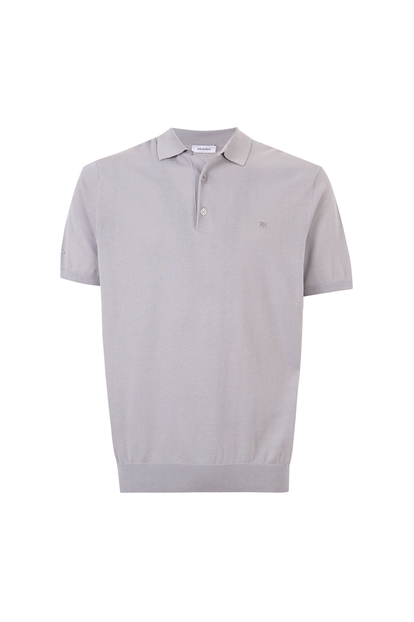 Pedro del Hierro Cotton premium knit polo shirt