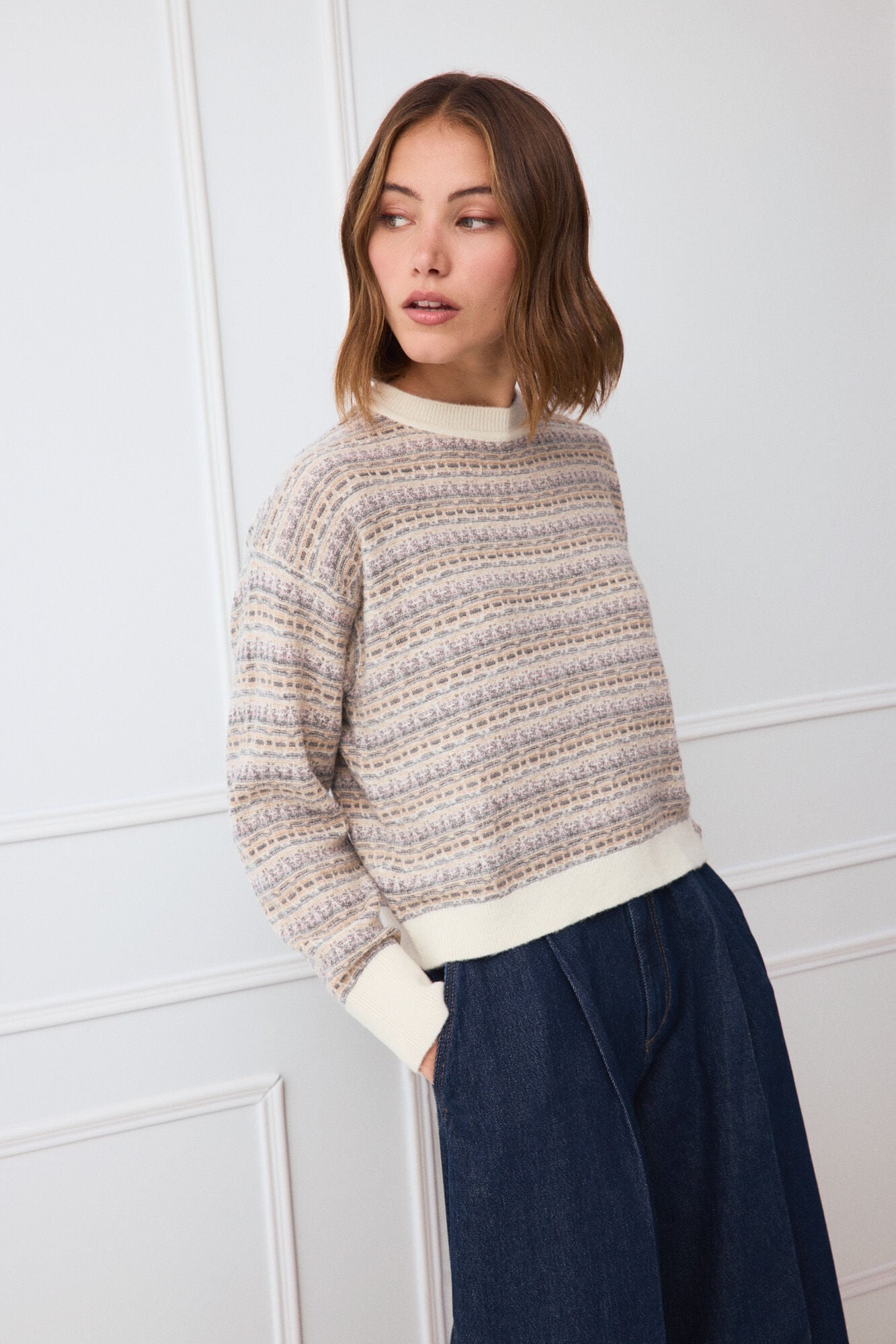 TFP by Tamara Falc&oacute; Jacquard fantasy jumper