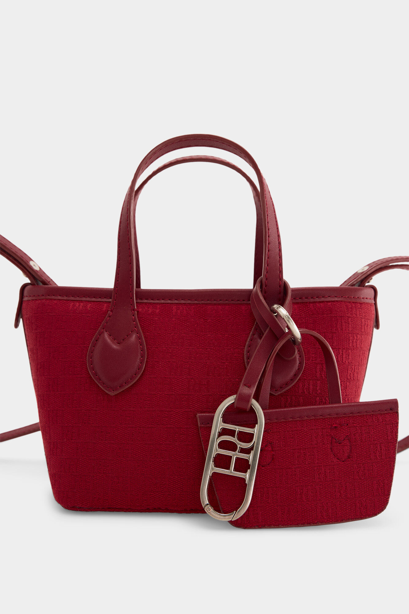 Pedro del Hierro Mini shopper jacquard