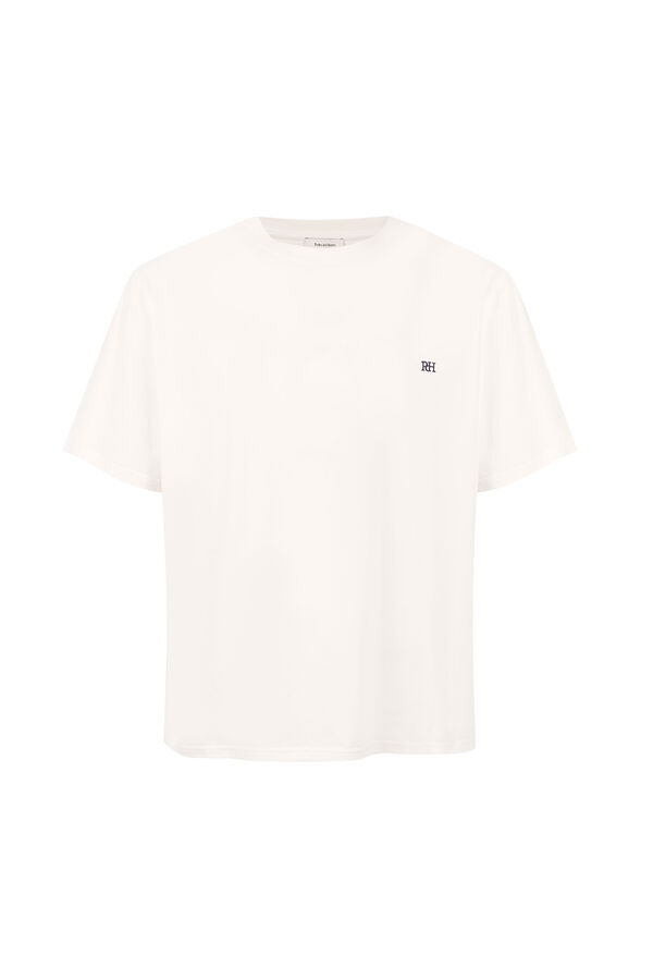 Pedro del Hierro Basic T-shirt Ecru