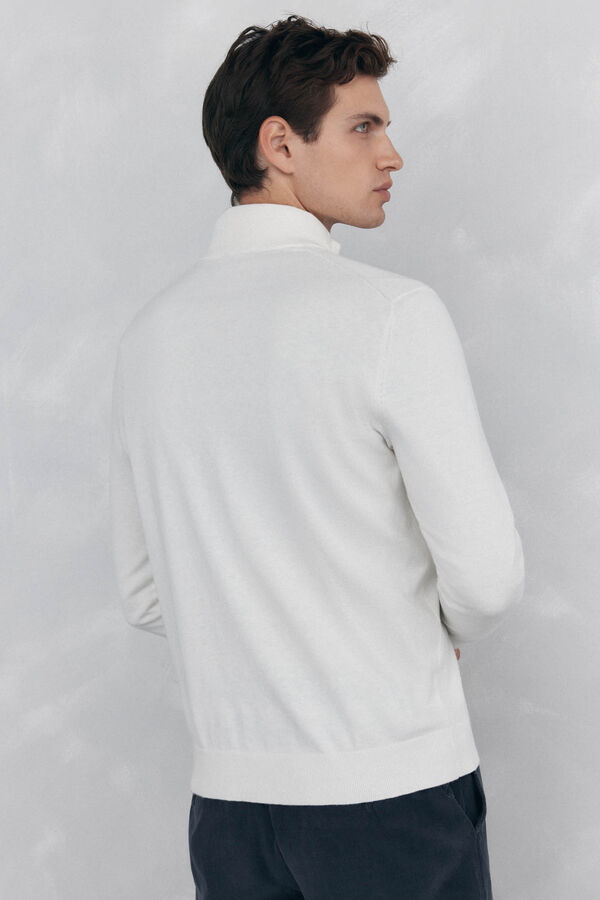 Pedro del Hierro Semi-swan sweater Ecru