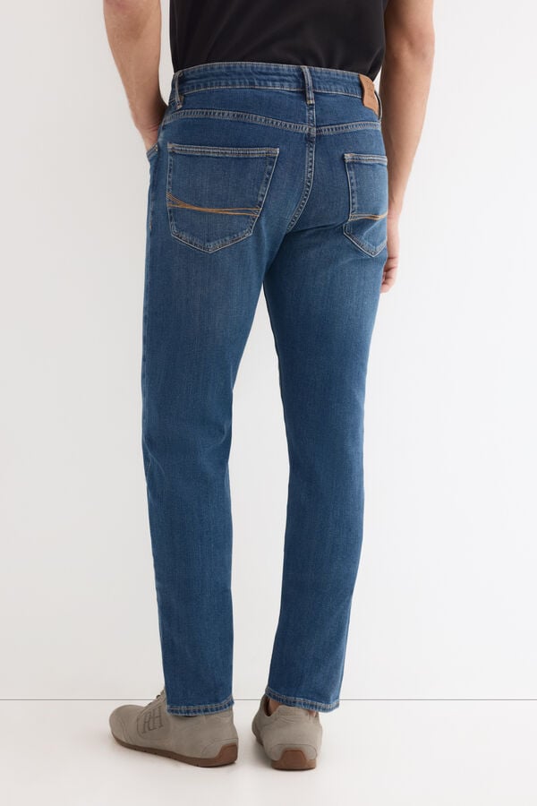 Pedro del Hierro Pantal&oacute;n vaquero ligero slim fit Azul