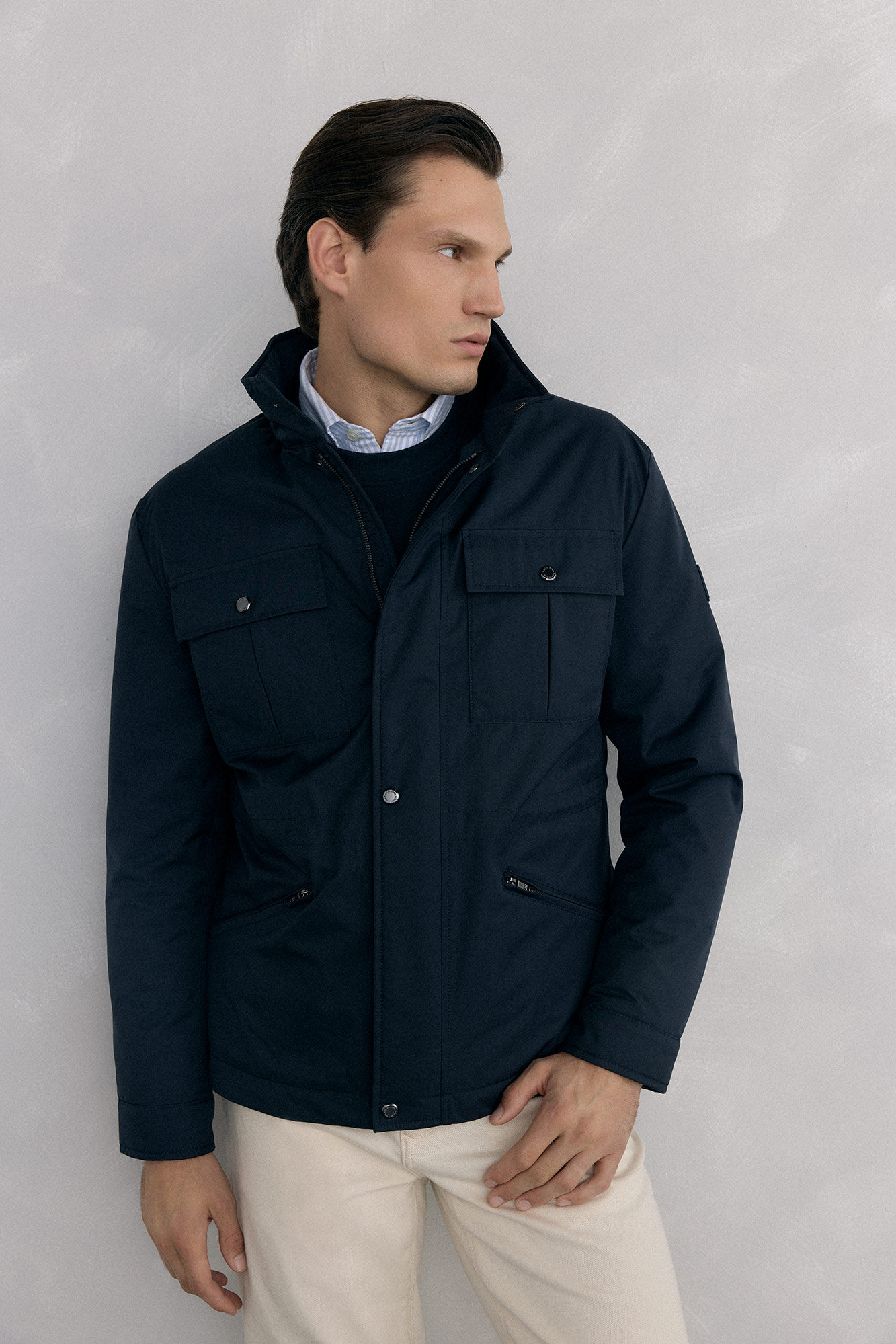 Pedro del Hierro Technical 4-pocket jacket
