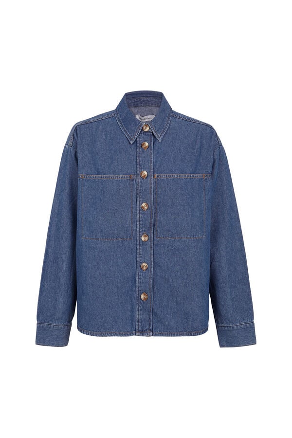 Pedro del Hierro Denim shirt Blue