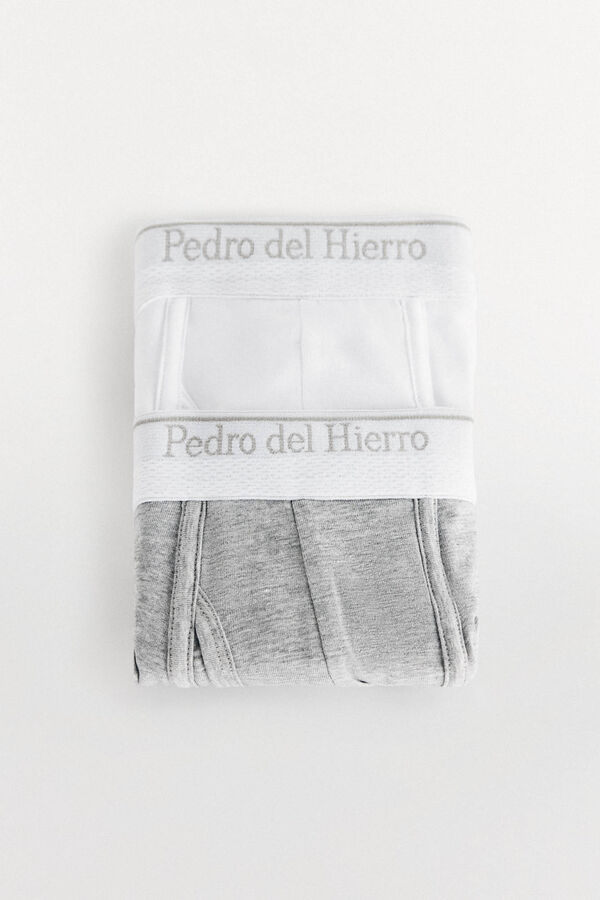 Pedro del Hierro 2-pack jersey-knit boxers White