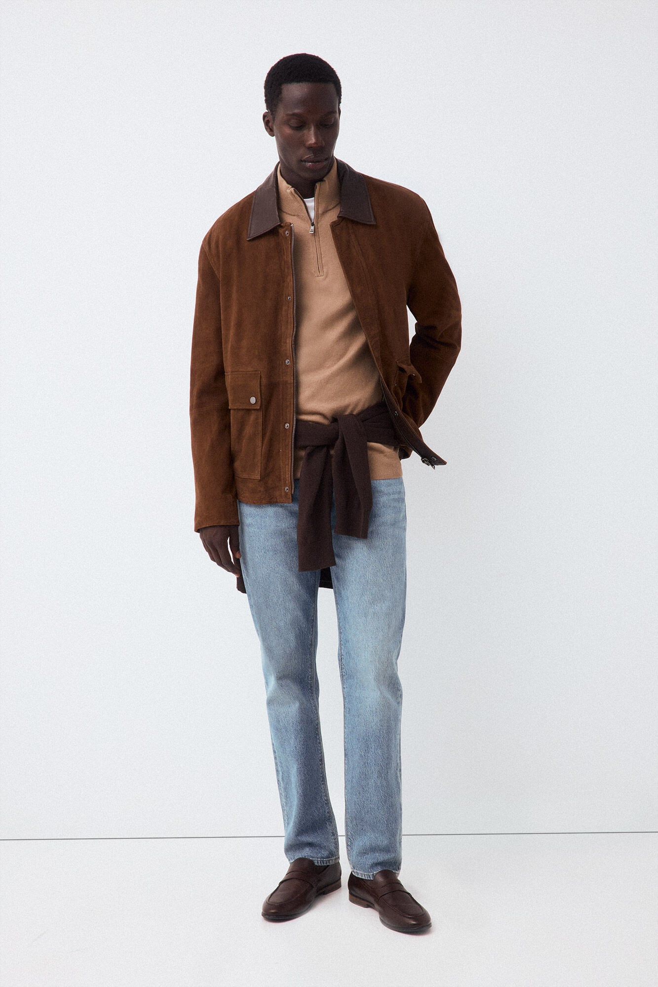 Pedro del Hierro Leather jacket