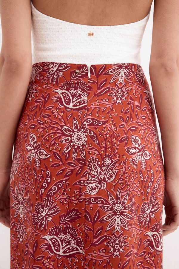 Pedro del Hierro Sarong skirt Pink