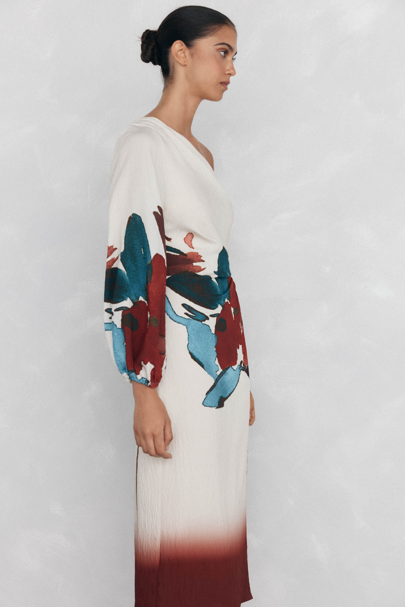 Pedro del Hierro Asymmetrical print dress