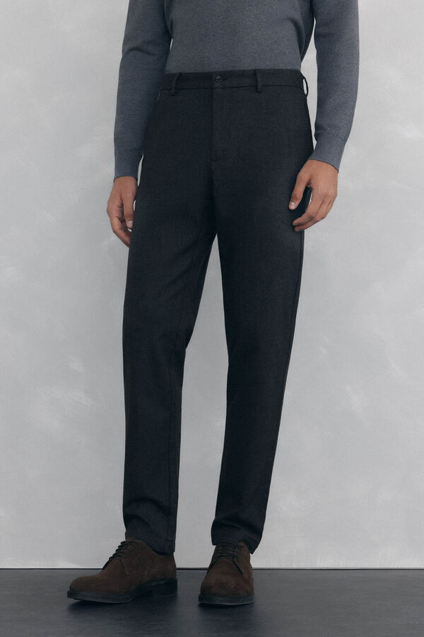Pedro del Hierro Comfort chinos pants Brown