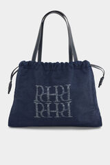 Pedro del Hierro Shopper denim Azul