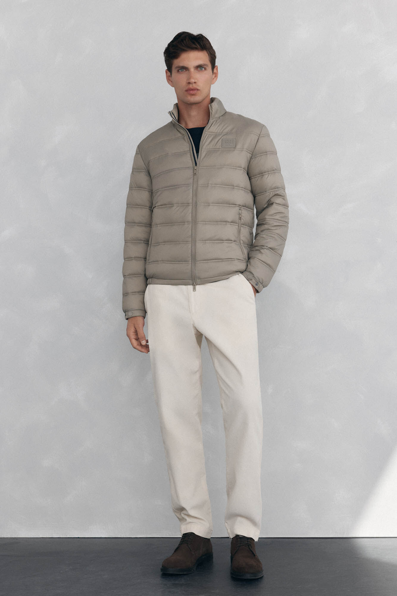 Pedro del Hierro Ultra-light quilted jacket