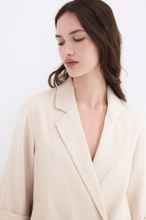 Pedro del Hierro Fluid blazer Brown