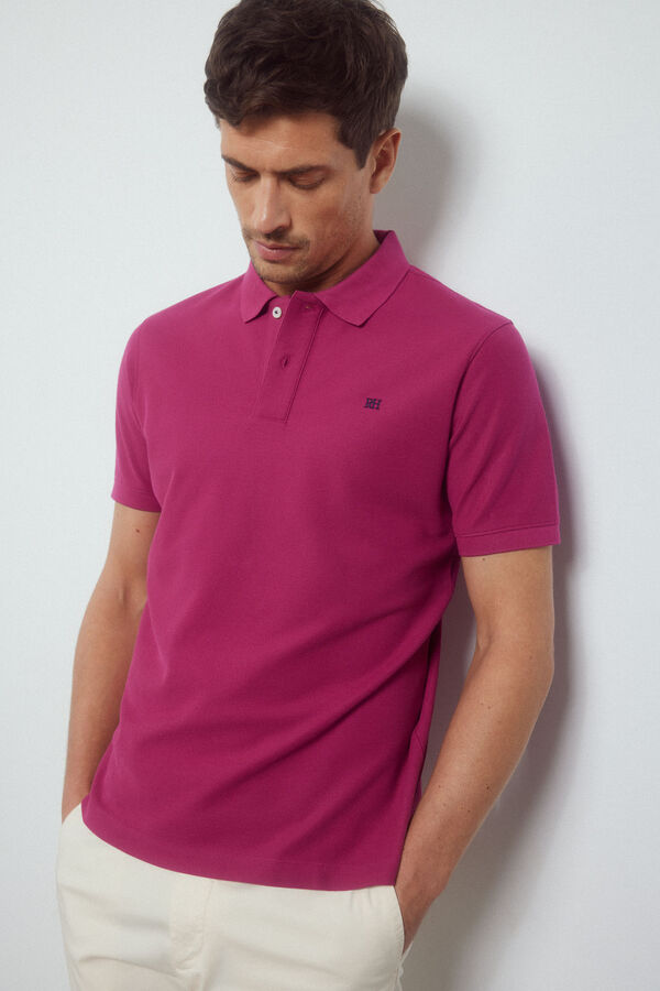 Pedro del Hierro Essential polo shirt Purple