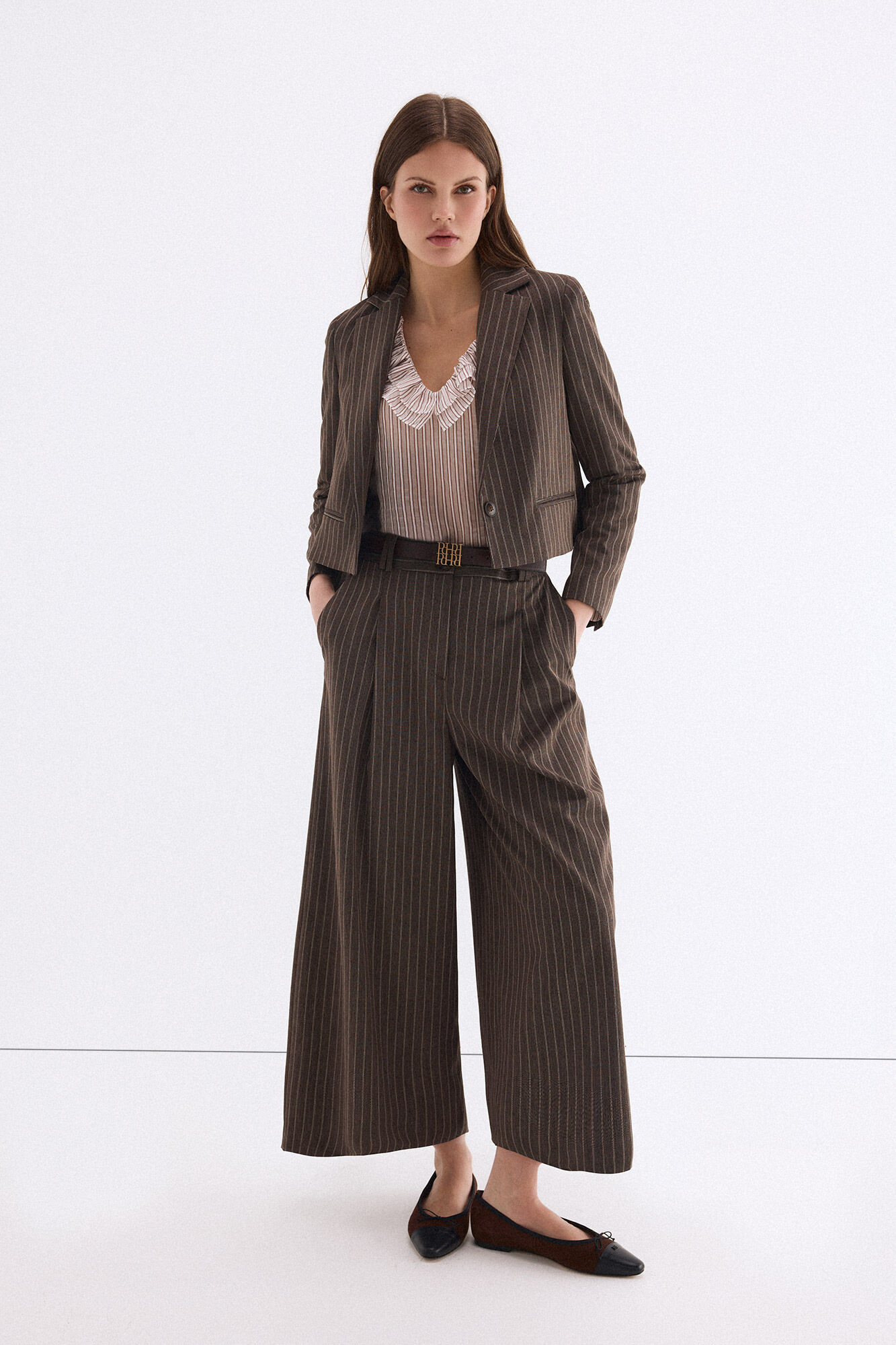 Pedro del Hierro Striped skort