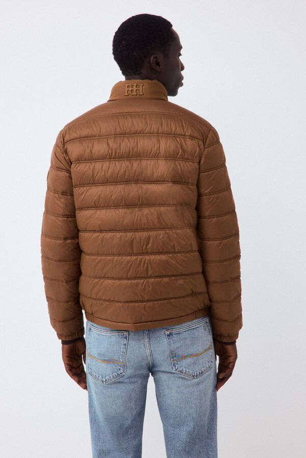 Pedro del Hierro Ultralight puffer jacket Beige