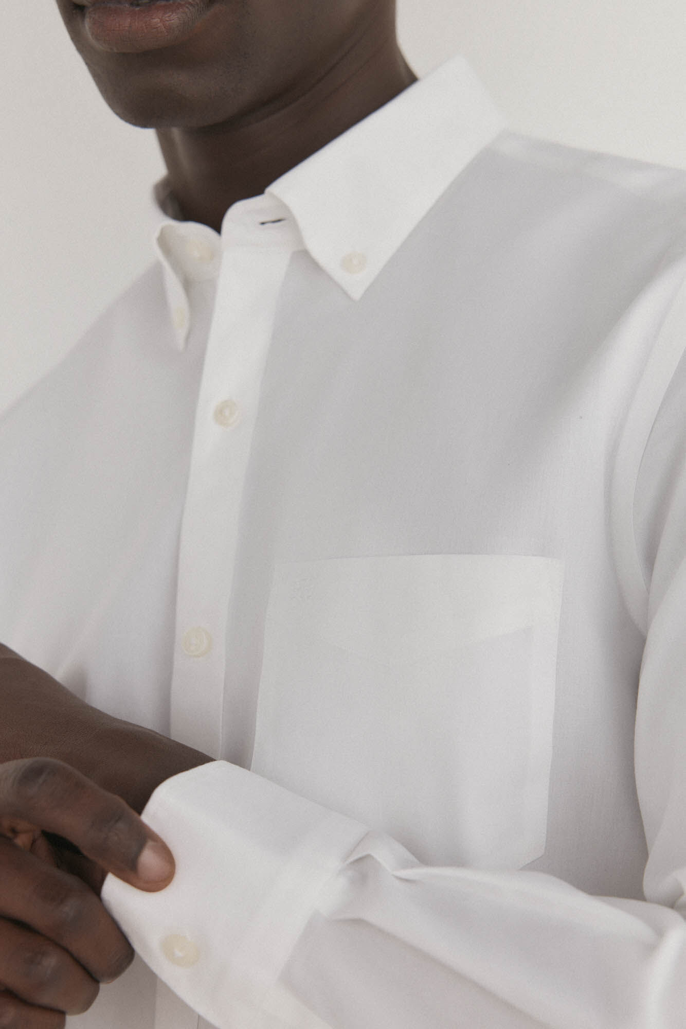 Pedro del Hierro Camisa lisa sem ferro + anti-manchas