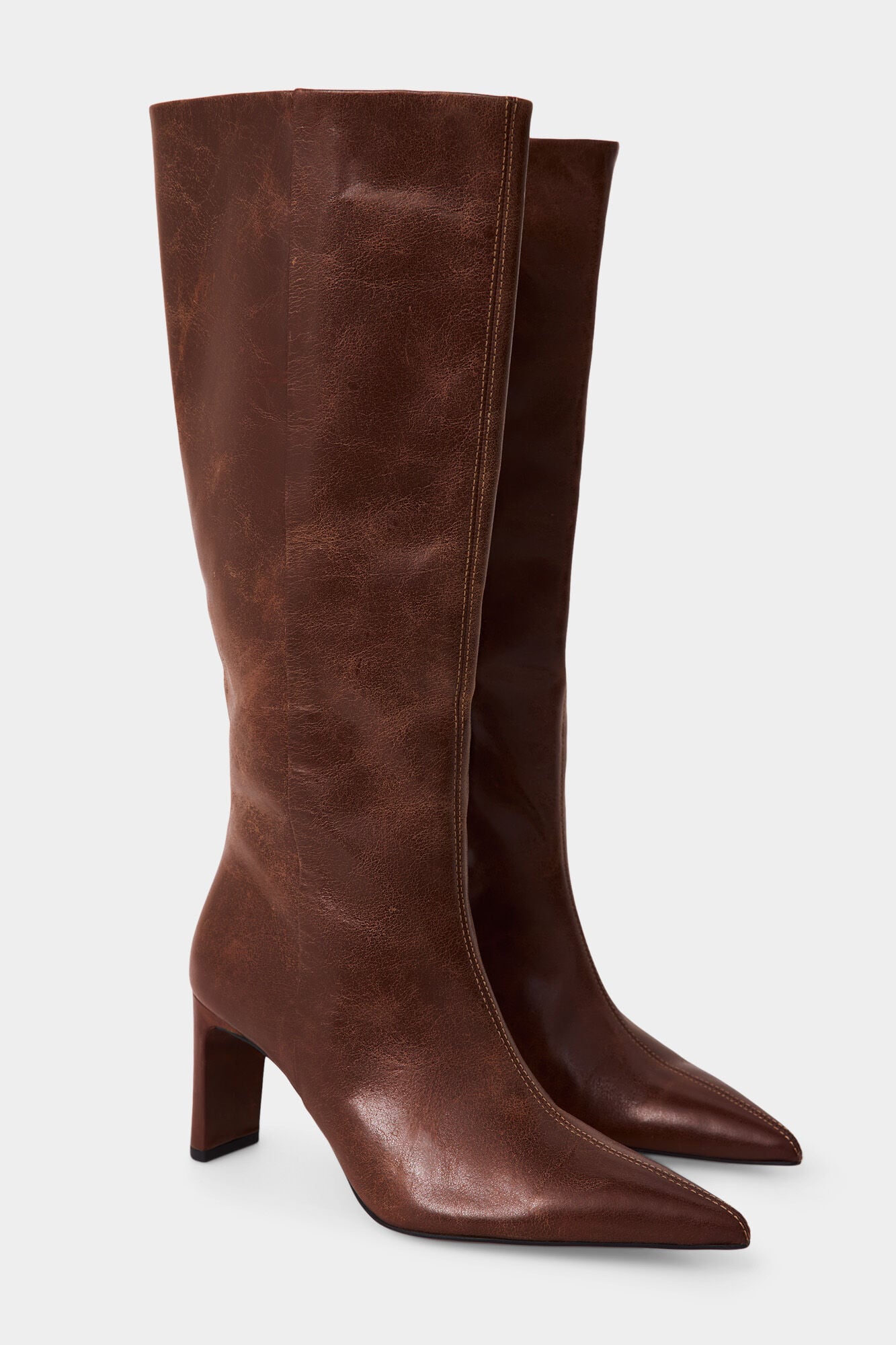 Pedro del Hierro Leather high heel boot