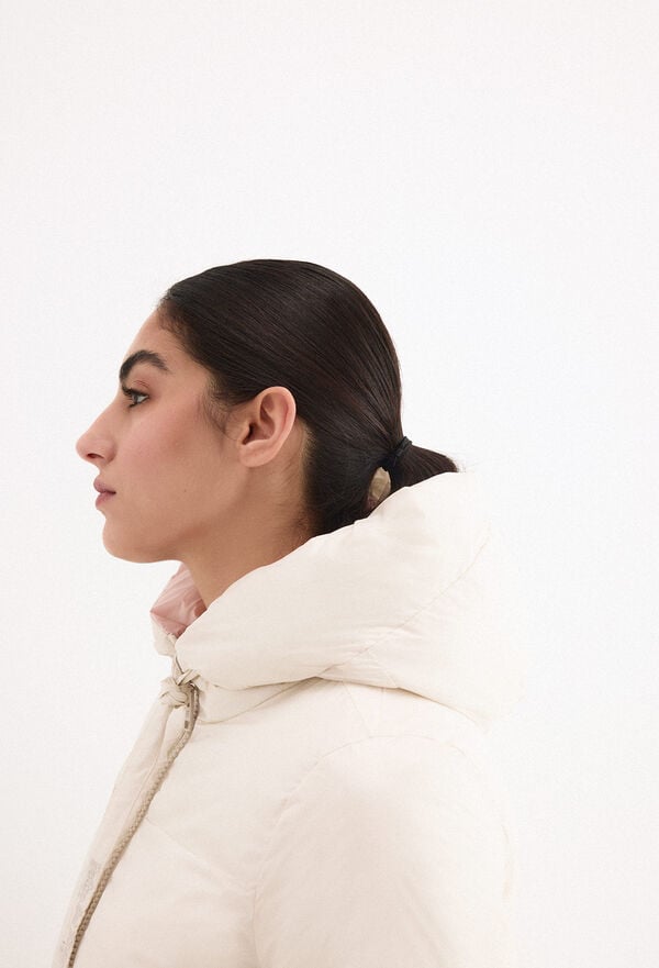 Pedro del Hierro Reversible hooded parka Pink