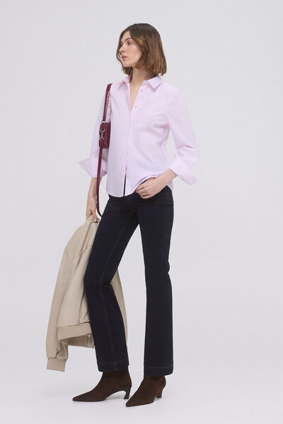 Pedro del Hierro Easy iron basic shirt Pink