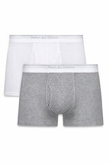 Pedro del Hierro Pack 2 boxer punto Blanco