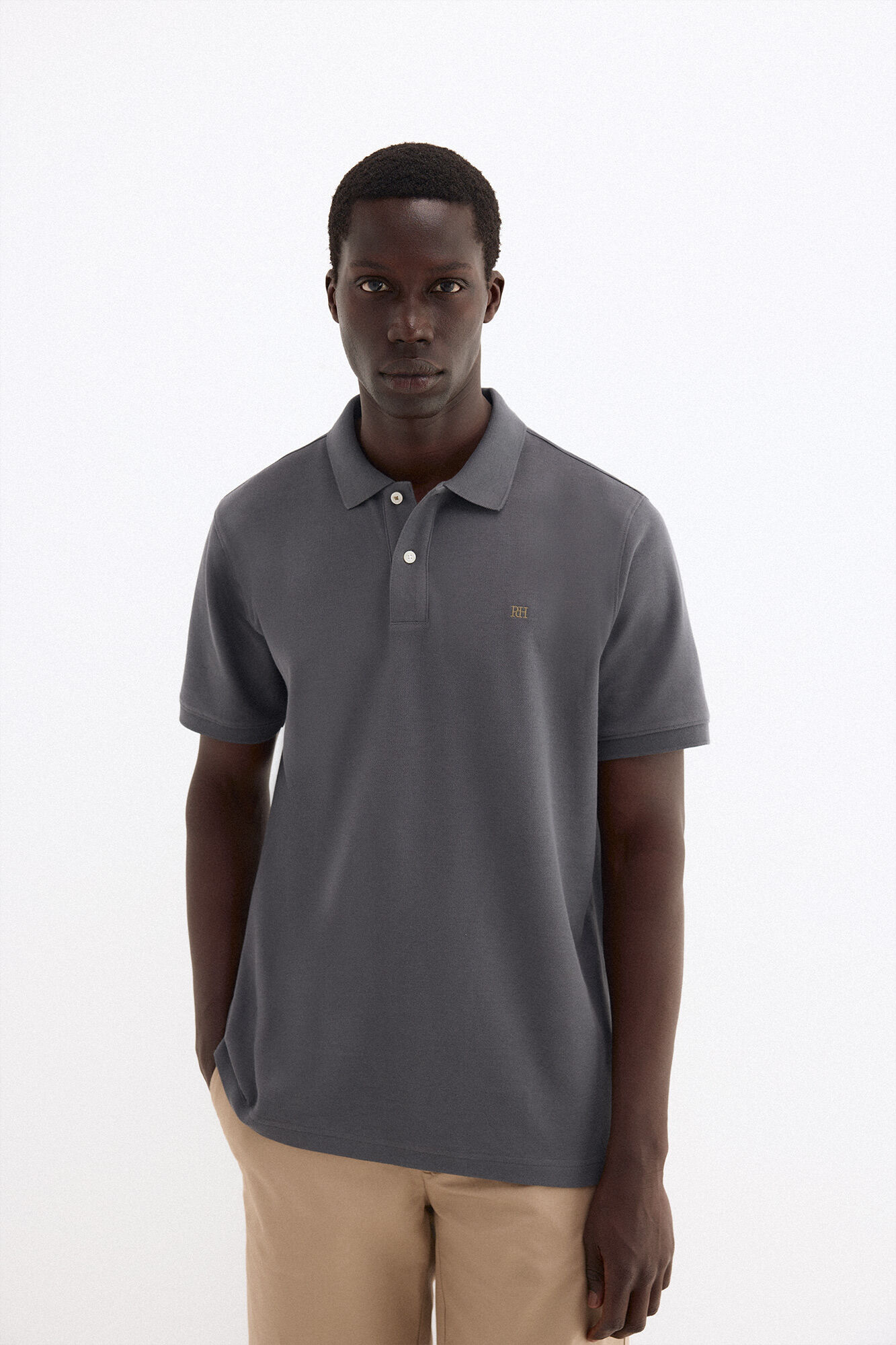 Pedro del Hierro Basic piqu&eacute; polo shirt