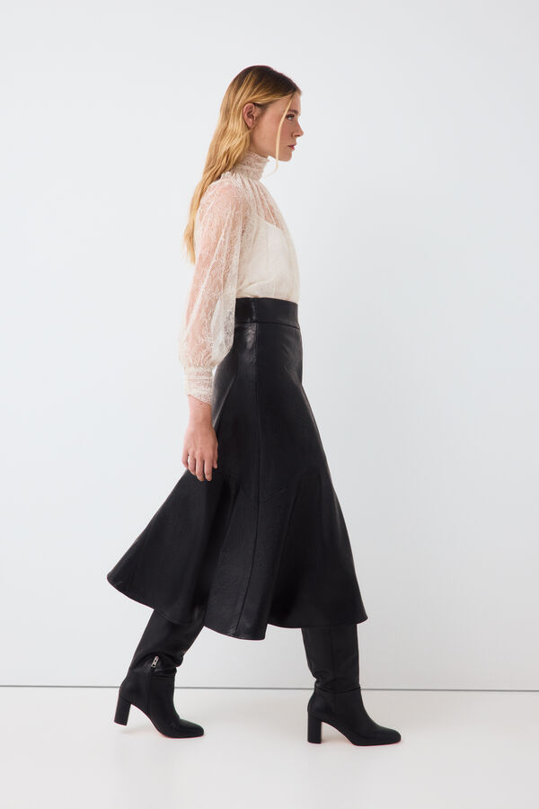 Pedro del Hierro Lace romantic blouse White