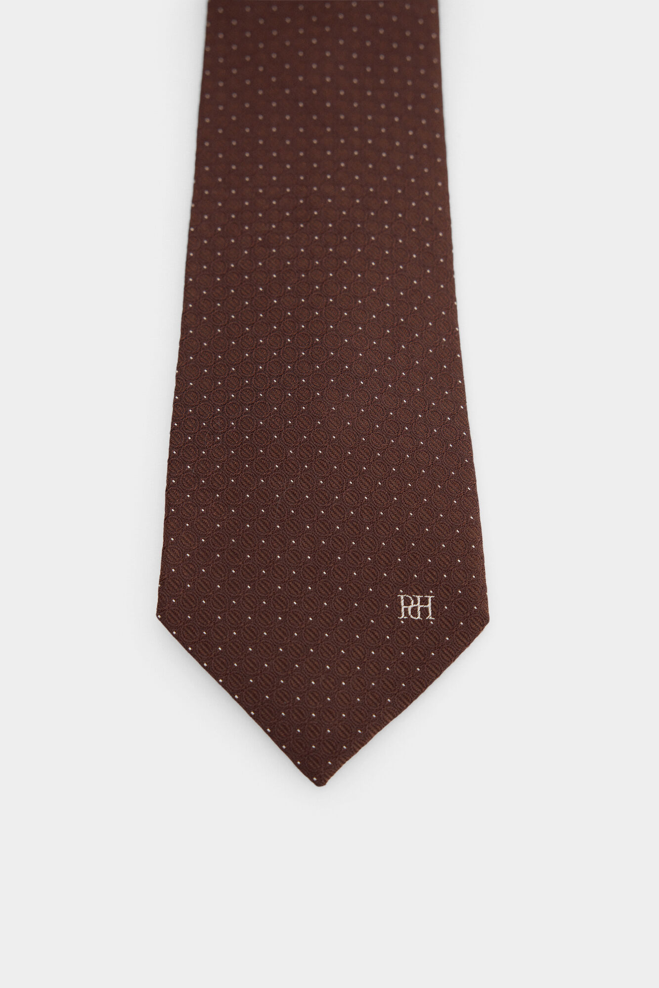Pedro del Hierro Natural silk tie