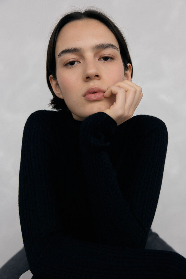 Pedro del Hierro Basic swan eights Black