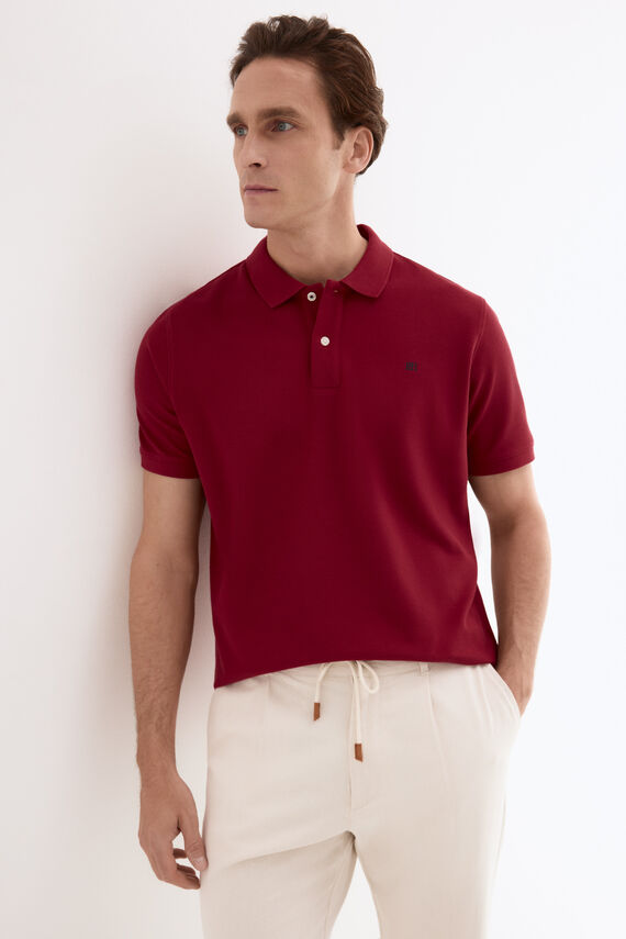 Polo básico piqué