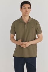 Pedro del Hierro Polo básico slim Verde
