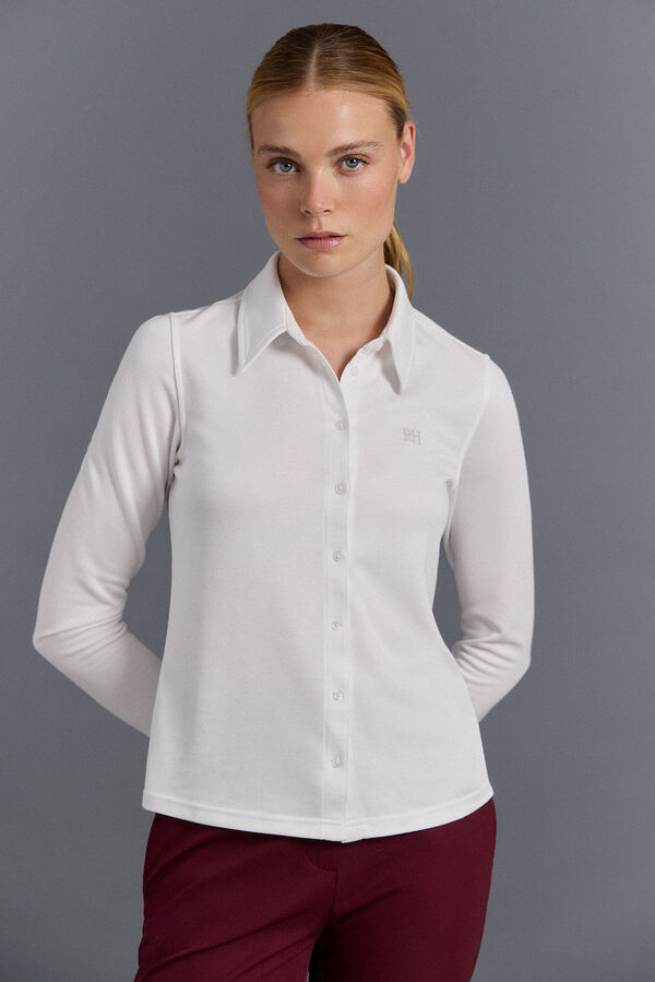 Pedro del Hierro Polo/technical golf shirt Brown