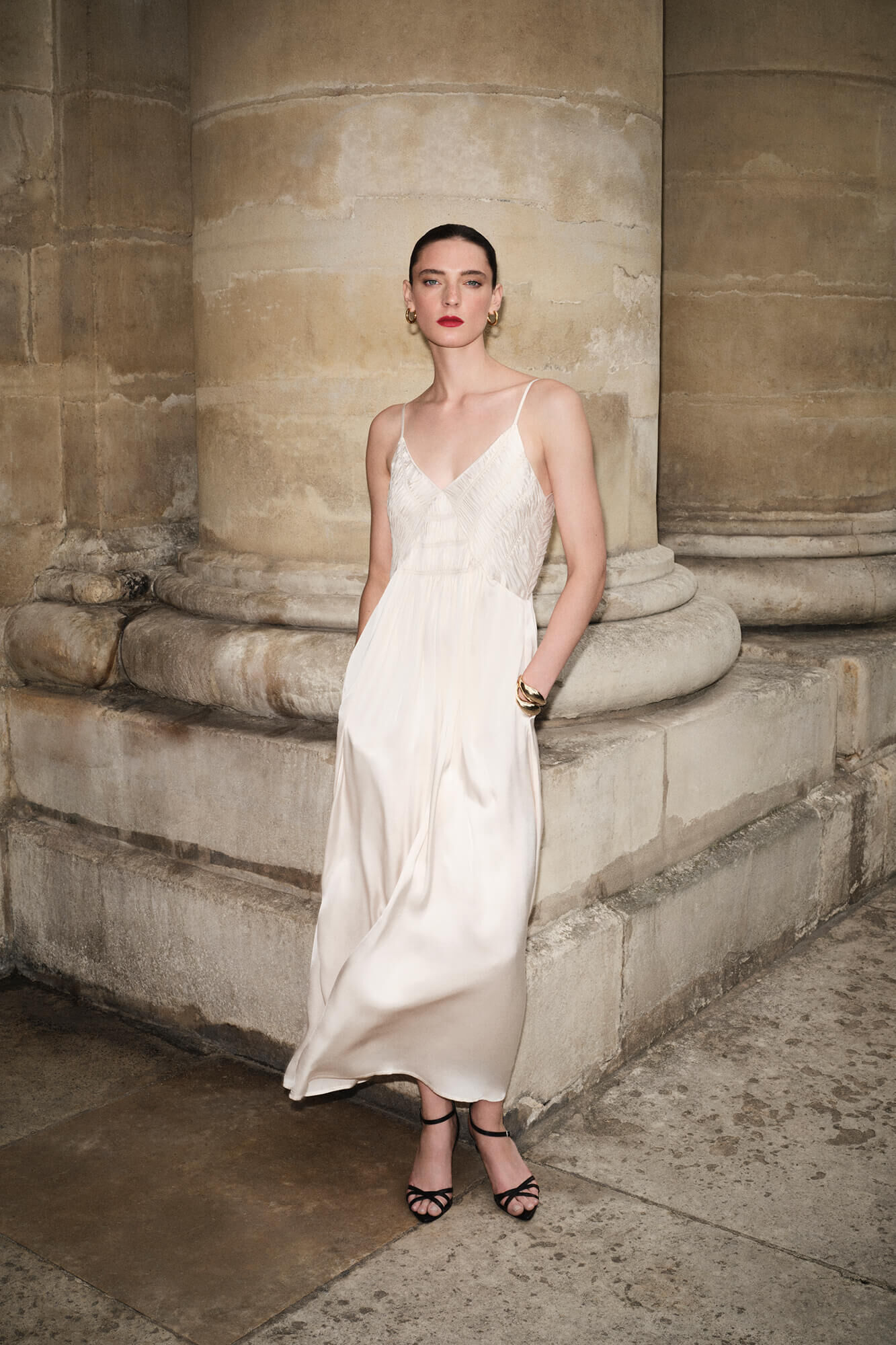 Pedro del Hierro Lingerie dress with gathered detail