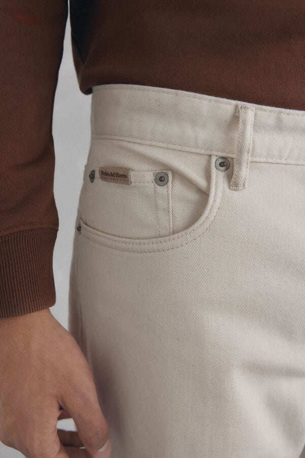 Pedro del Hierro Regular fit jeans Ecru