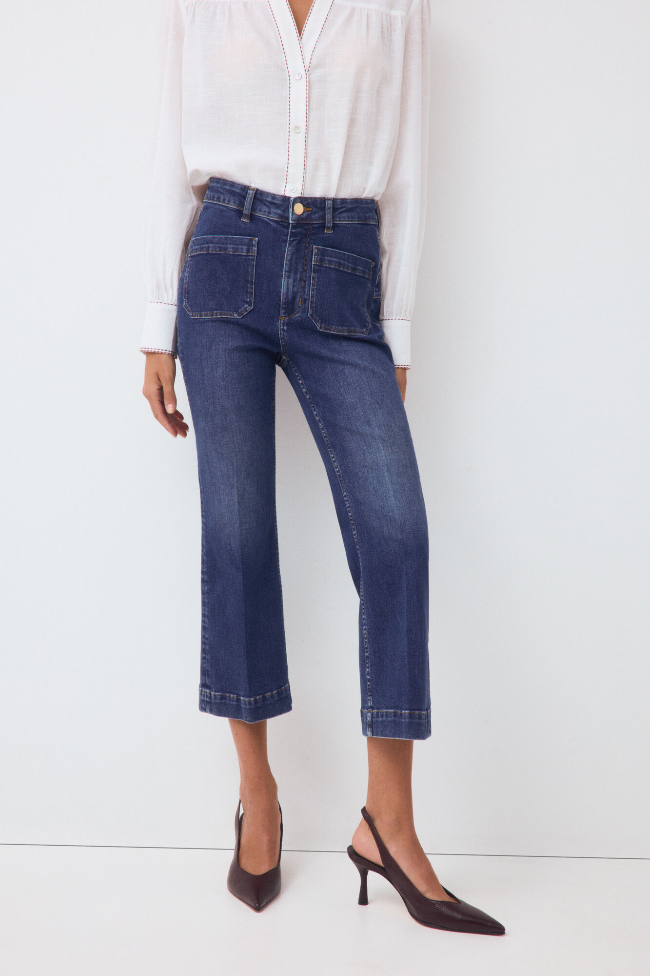 Pedro del Hierro Capri push up flare jeans