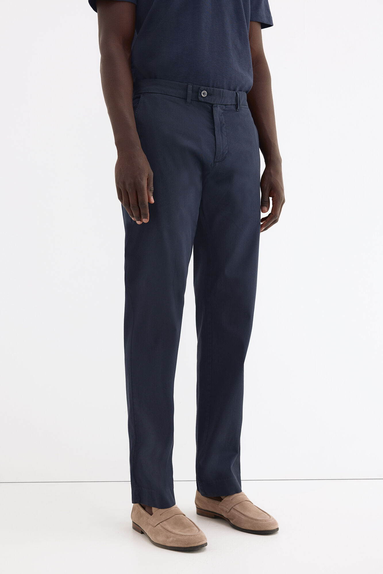 Pedro del Hierro Regular fit textured chinos