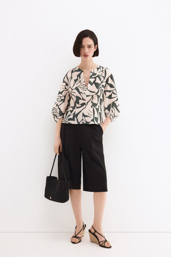 Blusa estampada