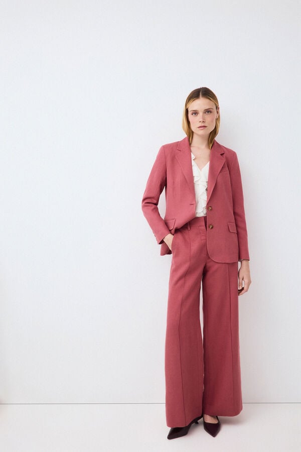 Pedro del Hierro Fitted blazer Pink