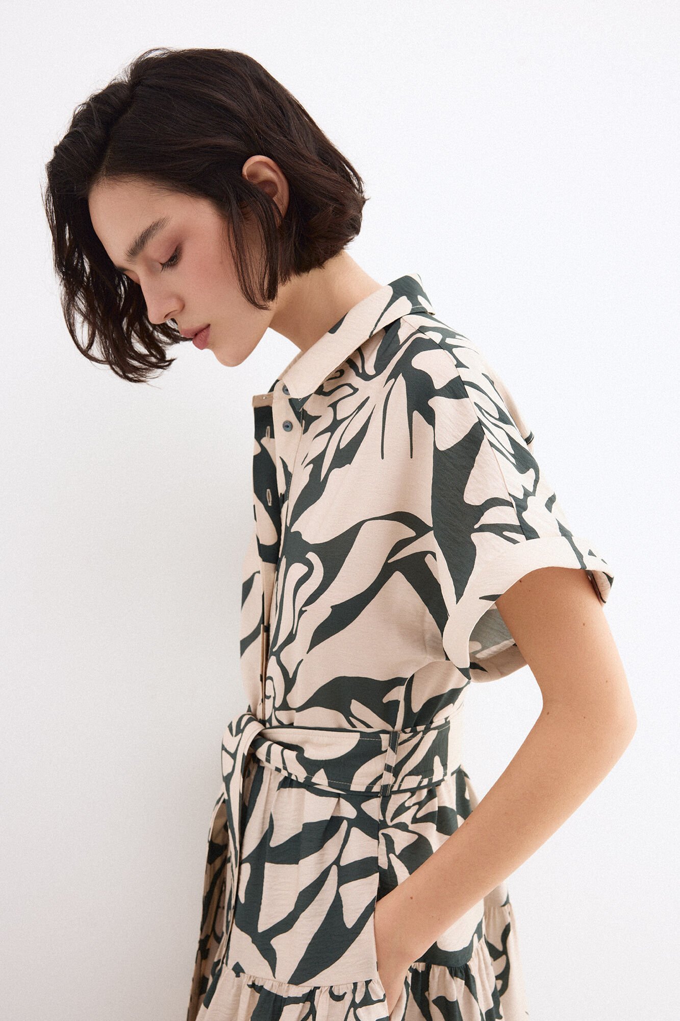 Pedro del Hierro Printed shirt dress