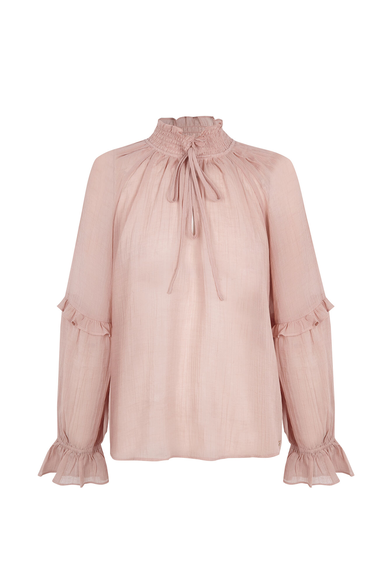 Pedro del Hierro Fluid ruffle blouse