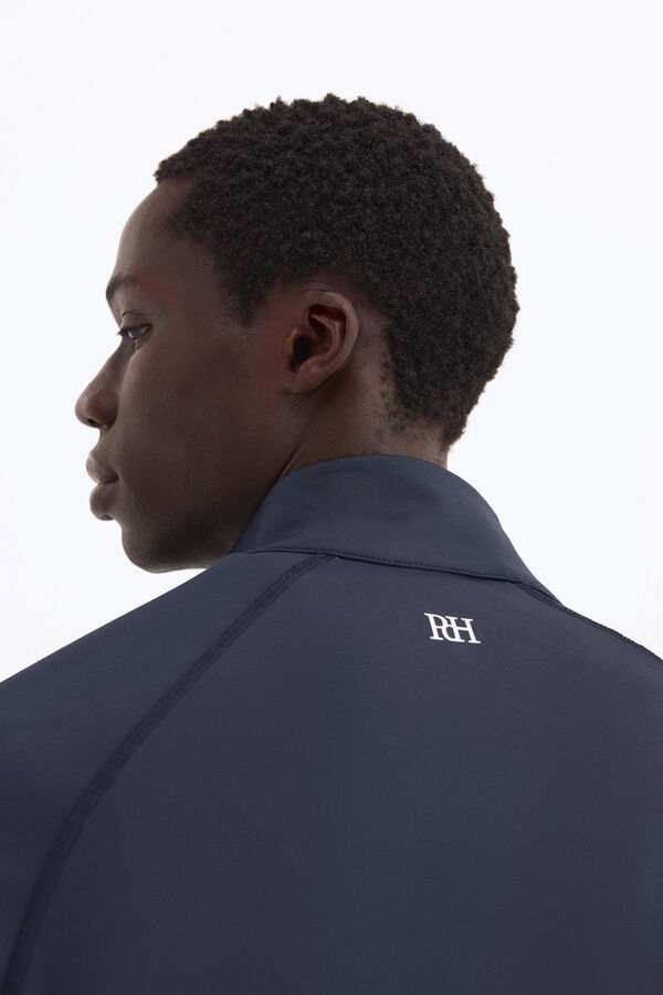 Pedro del Hierro Technical golf sweatshirt Blue