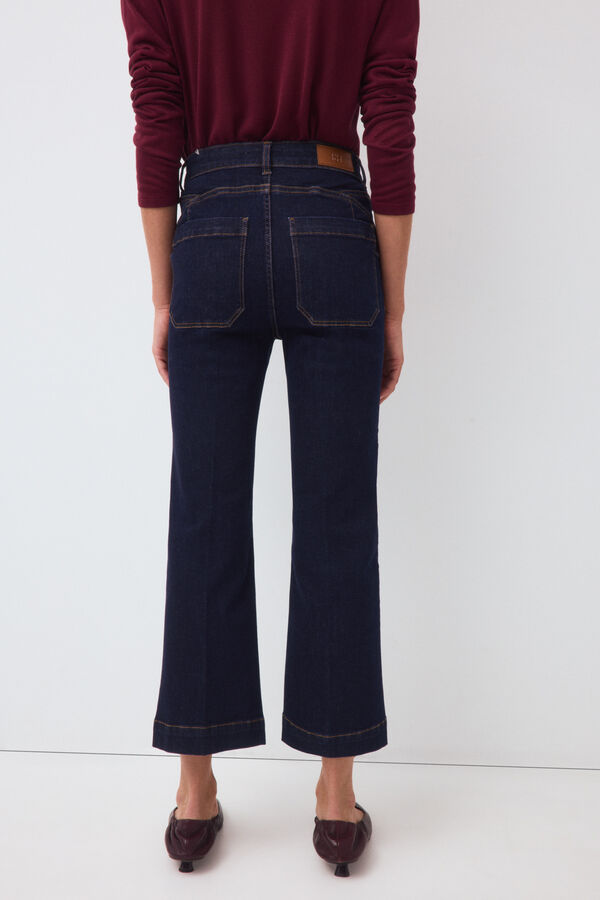 Pedro del Hierro Capri push up flare jeans Blue