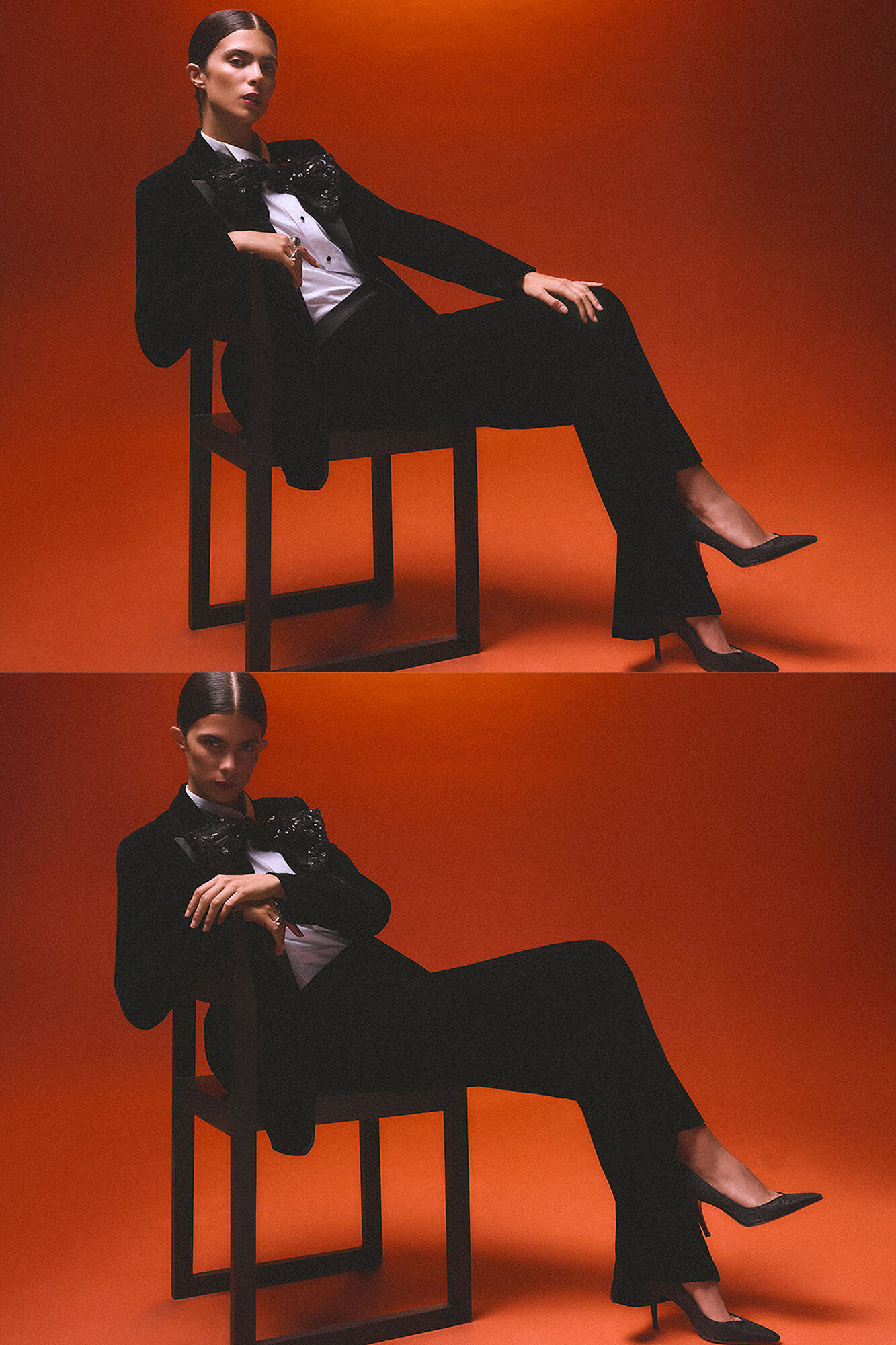 Pedro del Hierro Combined flare pants